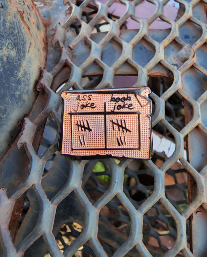 The Locked Tomb - Tally Board Die-Struck Pin