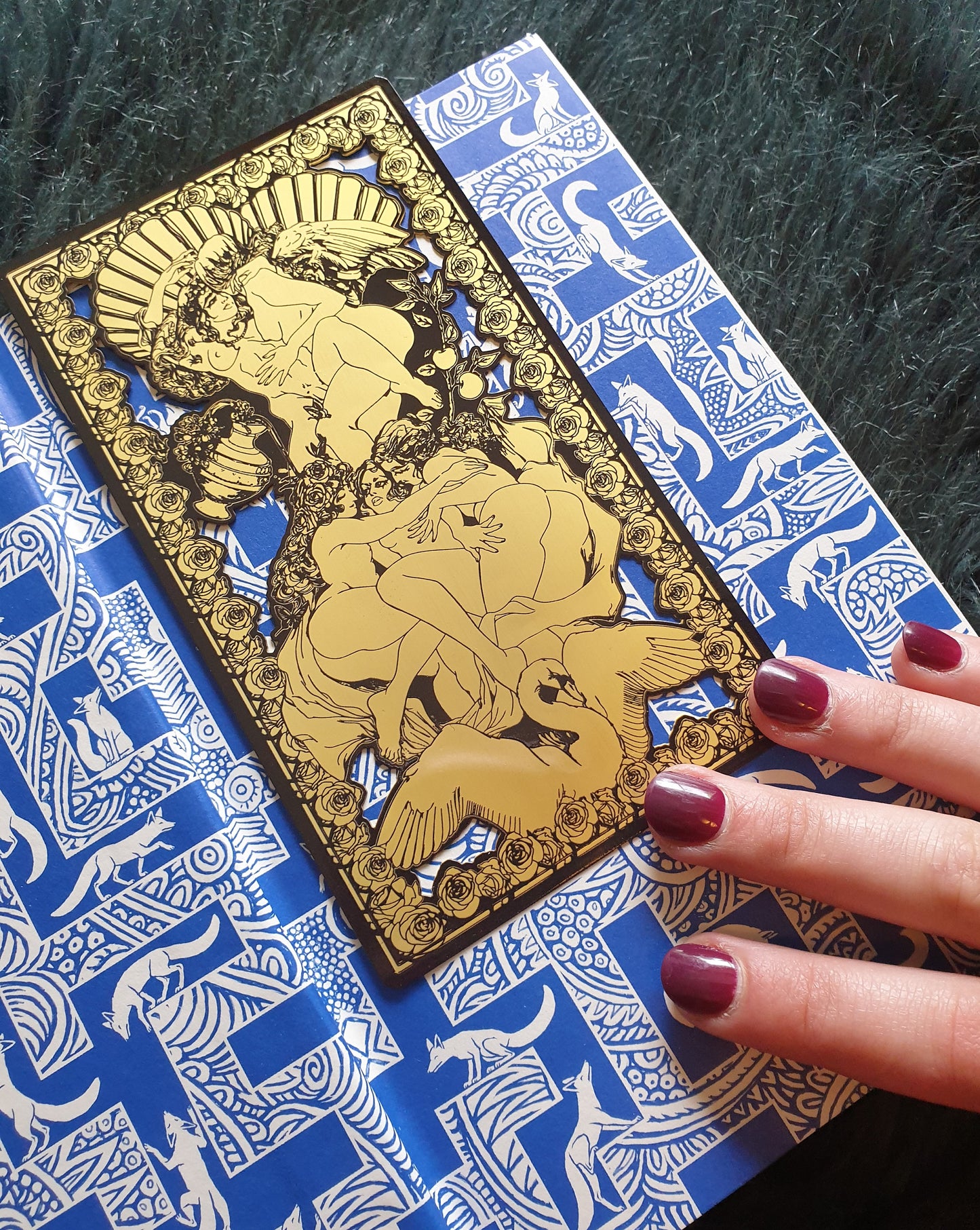 Aphrodite & the Erotes - Metal Bookmark