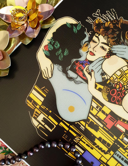 The Kiss - Print