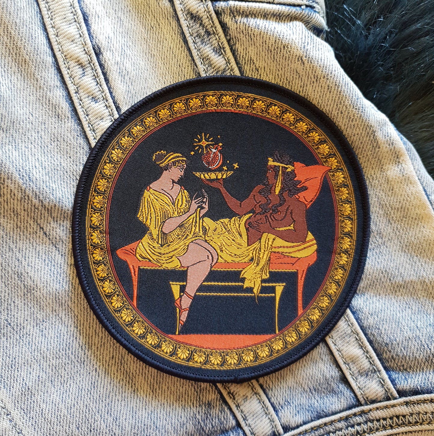 Inviting Persephone - Woven Patch