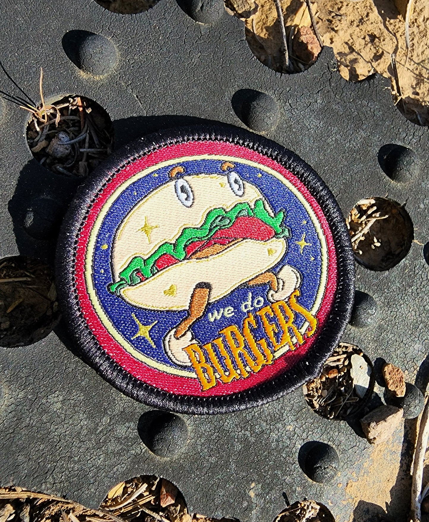 The Locked Tomb - We Do Burgers Woven Patch