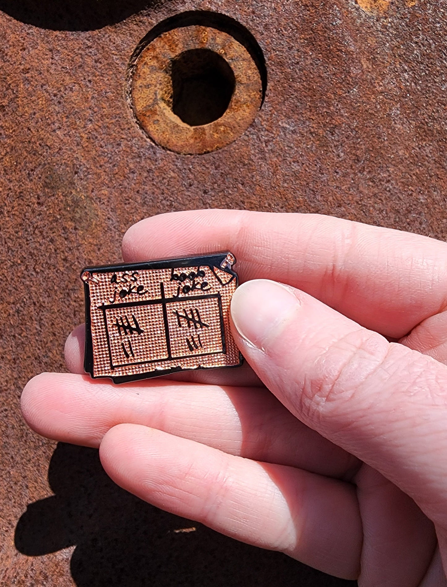 The Locked Tomb - Tally Board Die-Struck Pin