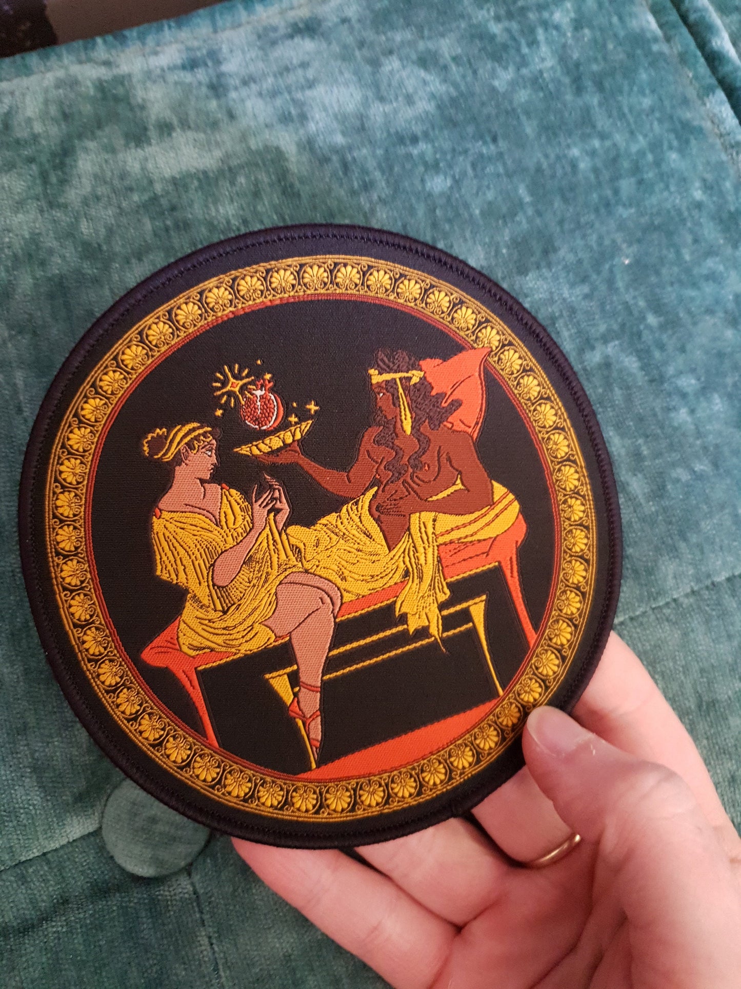 Inviting Persephone - Woven Patch