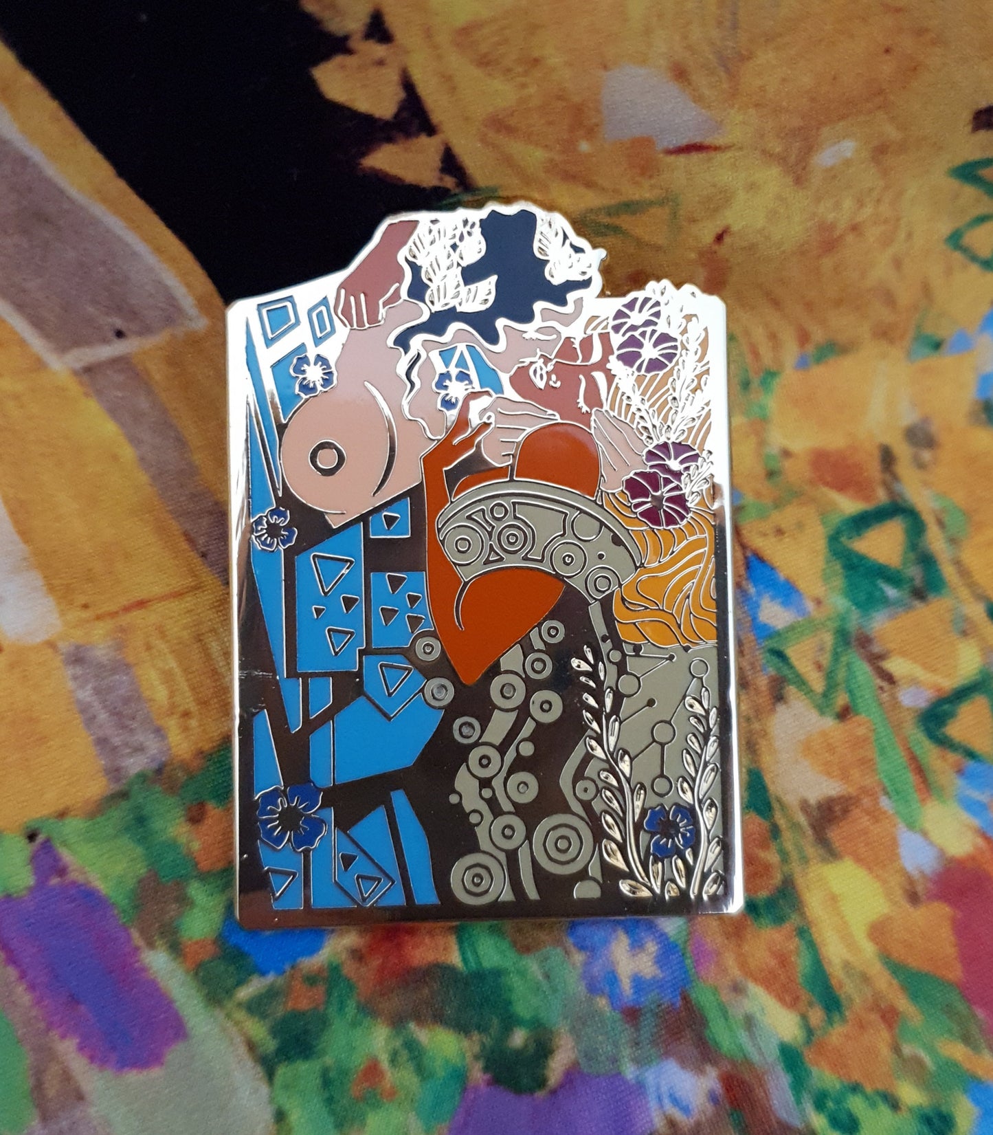 The Sapphic Kiss - Enamel Pin