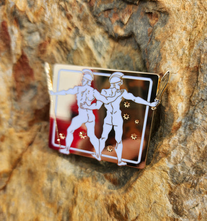 Achilles & Patroclus - Hard Enamel Pin