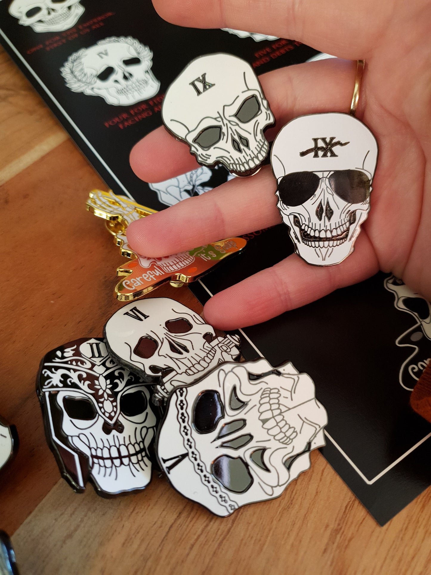 The Locked Tomb - House Pins