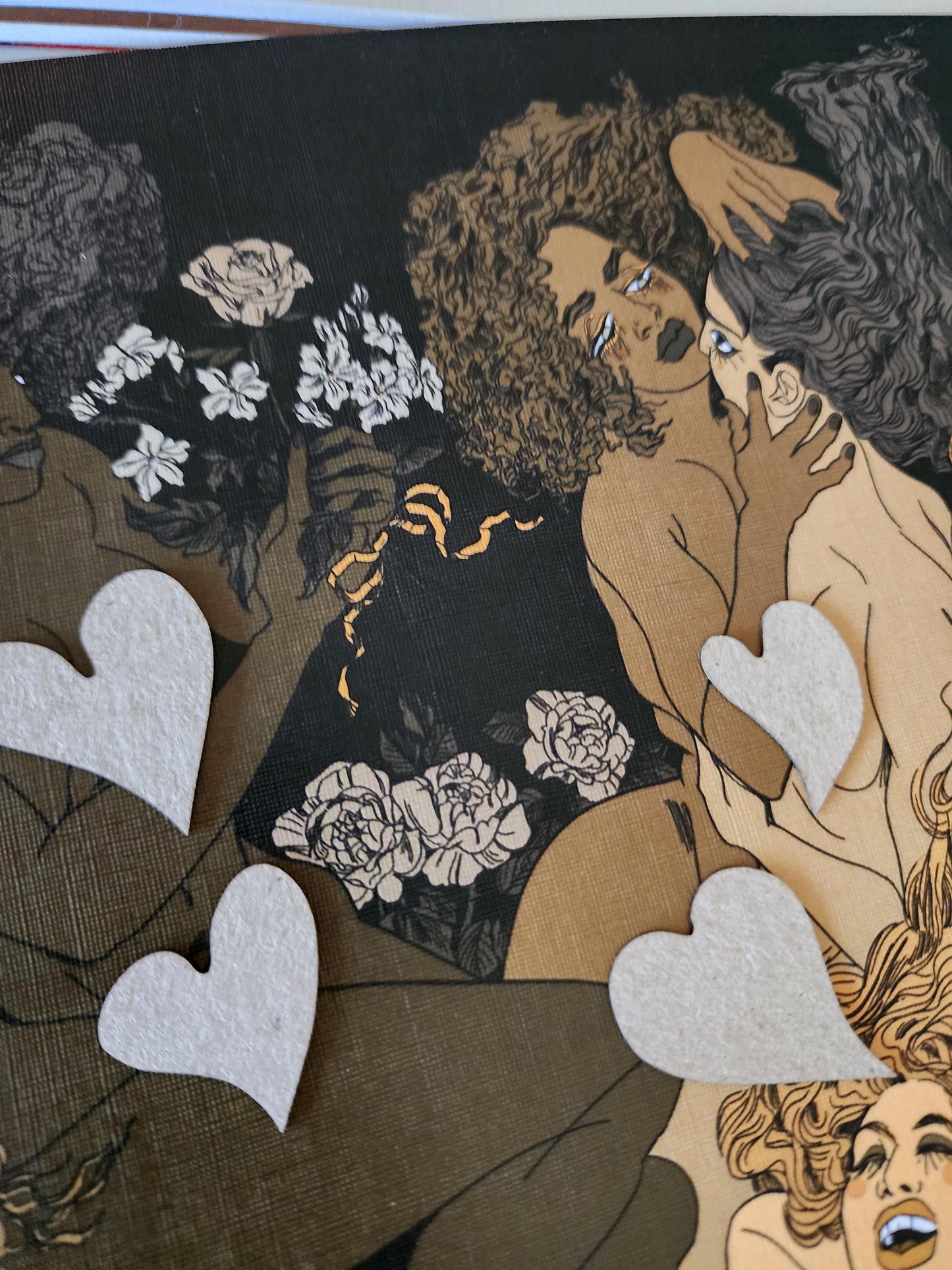 Courting Wildflowers - Print