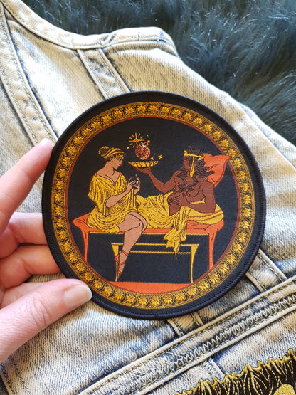 Inviting Persephone - Woven Patch