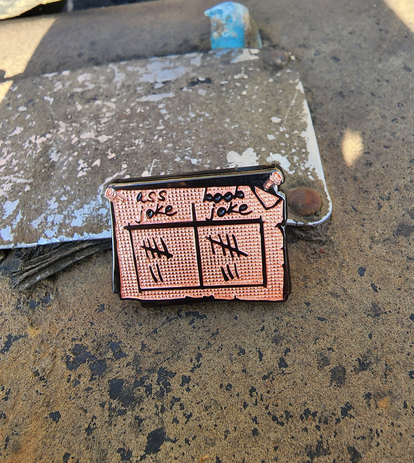 The Locked Tomb - Tally Board Die-Struck Pin