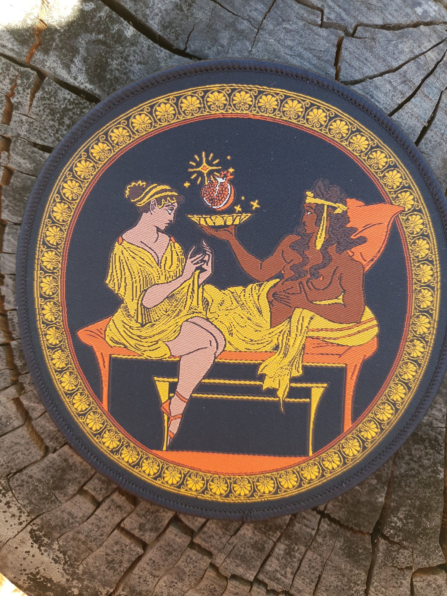 Inviting Persephone - Woven Patch