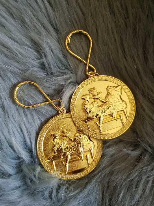 Inviting Persephone - Metal Keychain