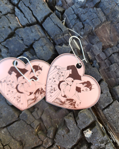 Mortal Seduction - Light-Weight Earrings