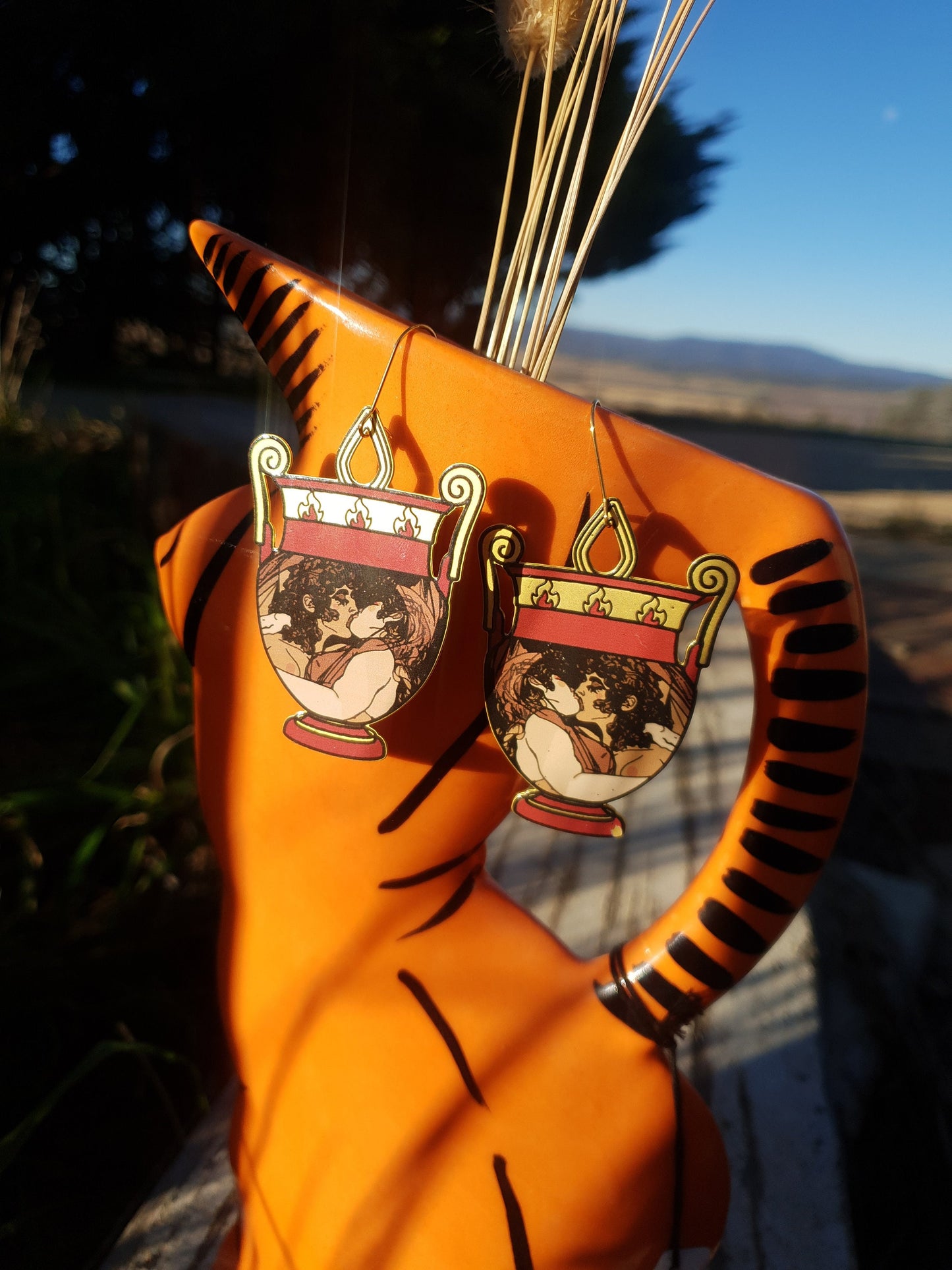 Enheduanna - Ancient Vessel Earrings