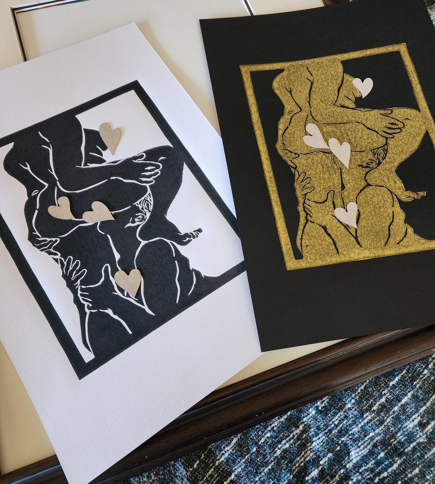 FEAST - Linoprint