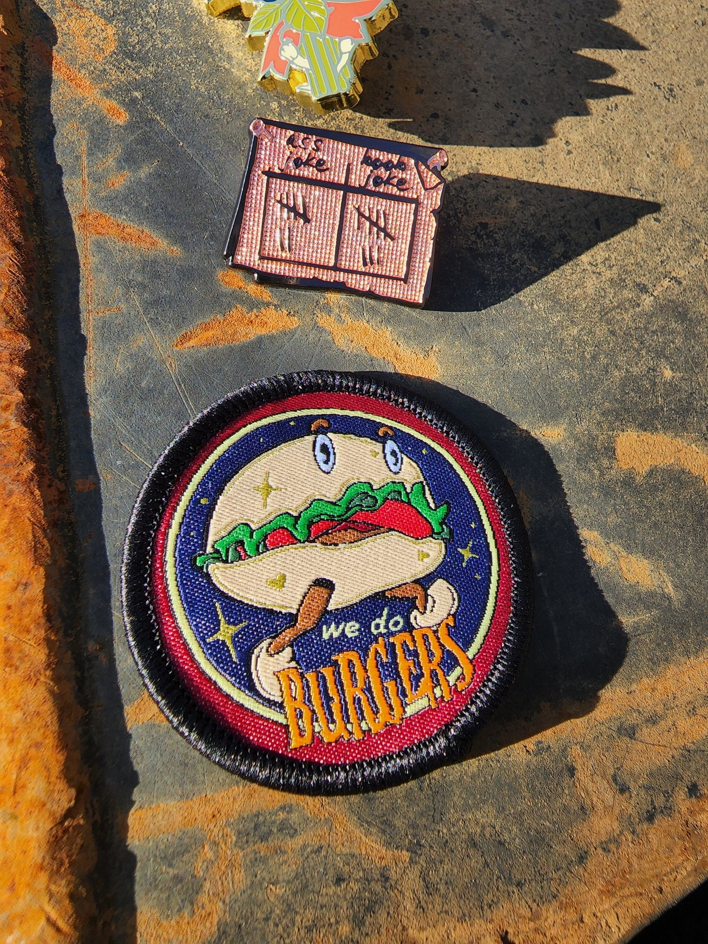 The Locked Tomb - We Do Burgers Woven Patch